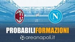 Milan-Napoli, probabili formazioni: l'uomo scelto a sinistra