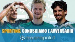 Napoli-Sporting Lisbona: come giocano i lusitani e i talenti da tenere d'occhio