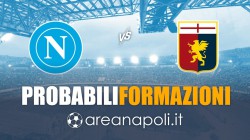 Napoli-Genoa, probabili formazioni: fuori un big e ritorno al passato