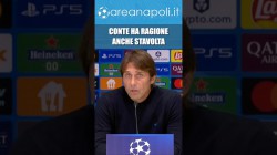 Le parole di Conte dopo PSV-Napoli: perché anche stavolta ha ragione