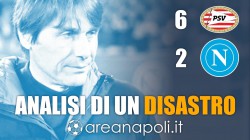 PSV-Napoli, analisi di un disastro annunciato: cosa sta succedendo