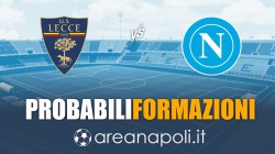 Lecce-Napoli probabili formazioni: chance per Noa Lang e Lucca