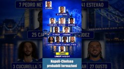 Napoli-Chelsea, probabili formazioni: bocciato Beukema, novit� sugli esterni