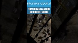 Tifosi Chelsea assaliti a Napoli in zona Chiaia
