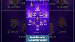 Napoli-Fiorentina probabili formazioni, Giovane dal primo minuto?