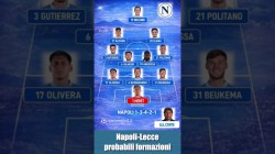 Napoli-Lecce, probabili formazioni: chi gioca tra McTominay e Anguissa