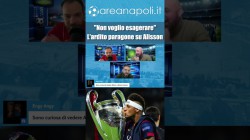 Non voglio esagerare, l'ardito paragone su Alisson. Siete d'accordo?