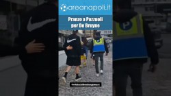 Pranzo a Pozzuoli per De Bruyne