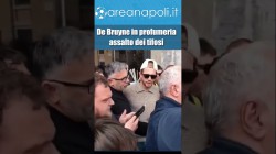 De Bruyne in profumeria, assalto dei tifosi