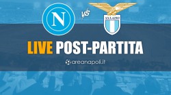Napoli-Lazio: 0-2, disastro azzurro! I commenti del post-partita