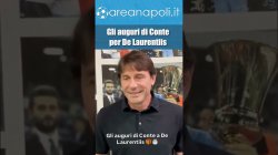 Gli auguri di Antonio Conte per i 77 anni di De Laurentiis
