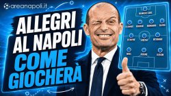 Allegri al Napoli, moduli e come giocher�: probabile formazione