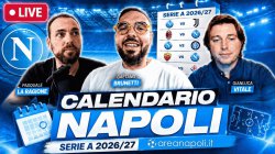 Calendario Napoli Serie A 2026-2027: le partite. C'� un trittico terribile