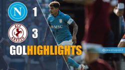 Napoli-Arezzo: 1-3, gol e highlights del match