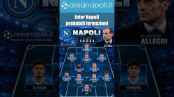 Inter-Napoli, probabili formazioni: Vergara e Alisson titolari